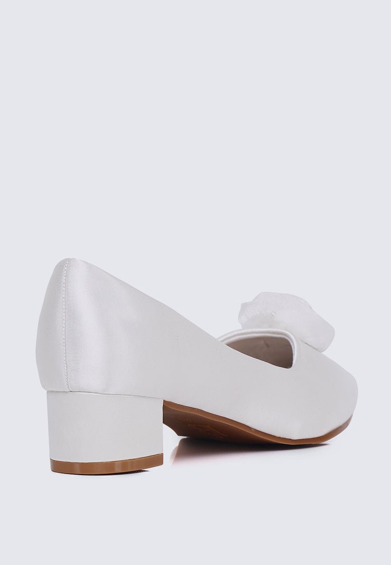 Sereia Comfy Heels In IvoryHeels - myballerine