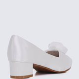 Sereia Comfy Heels In IvoryHeels - myballerine