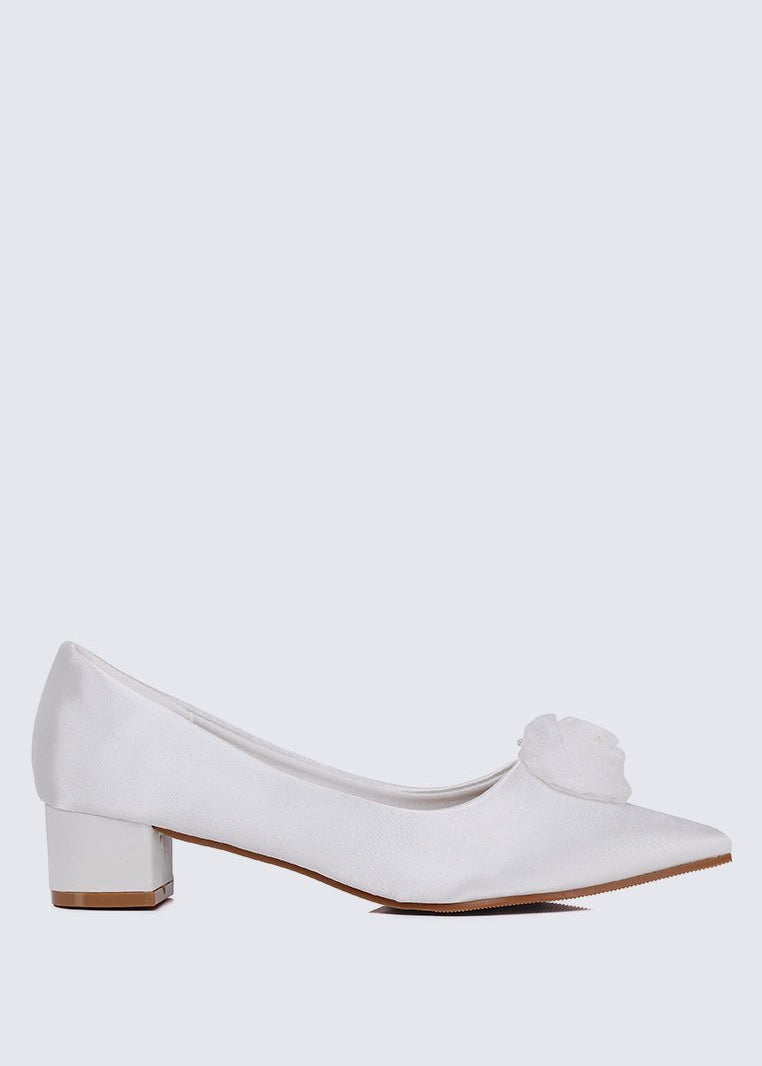 Sereia Comfy Heels In IvoryHeels - myballerine