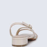 Shereen Comfy Sandals In BeigeShoes - myballerine