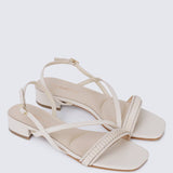 Shereen Comfy Sandals In BeigeShoes - myballerine
