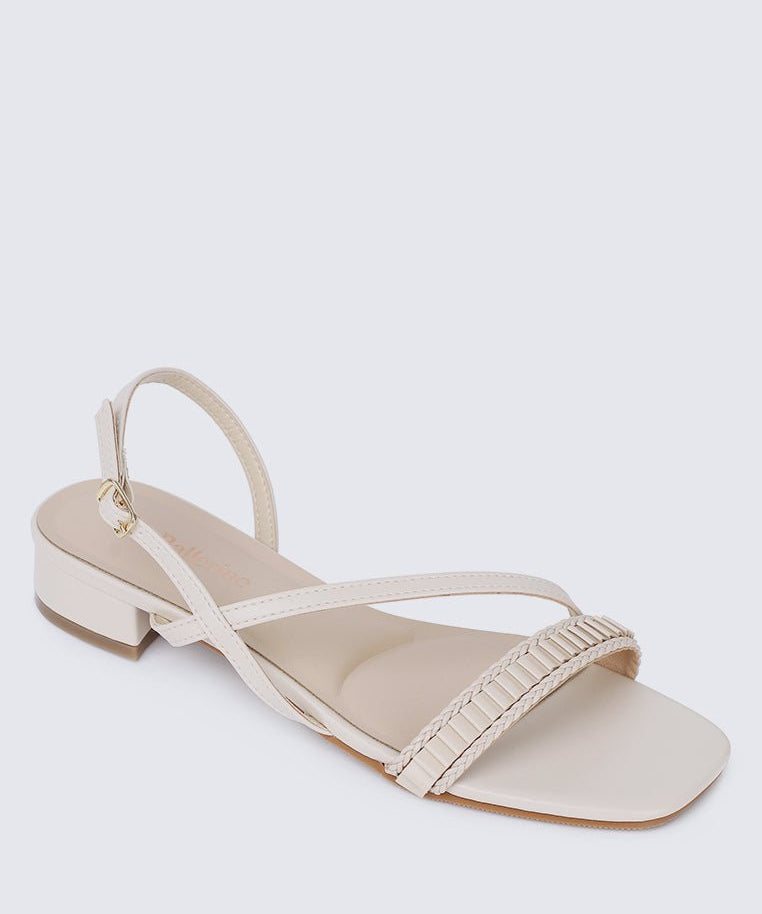 Shereen Comfy Sandals In BeigeShoes - myballerine