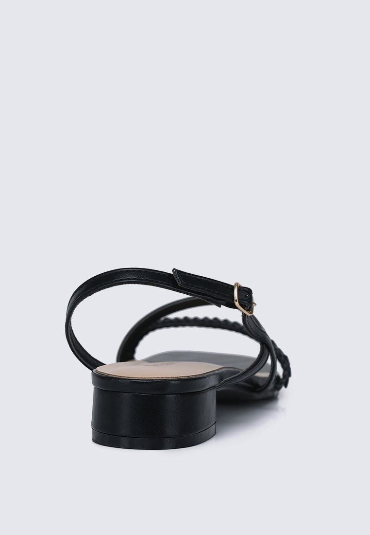 Shereen Comfy Sandals In BlackShoes - myballerine