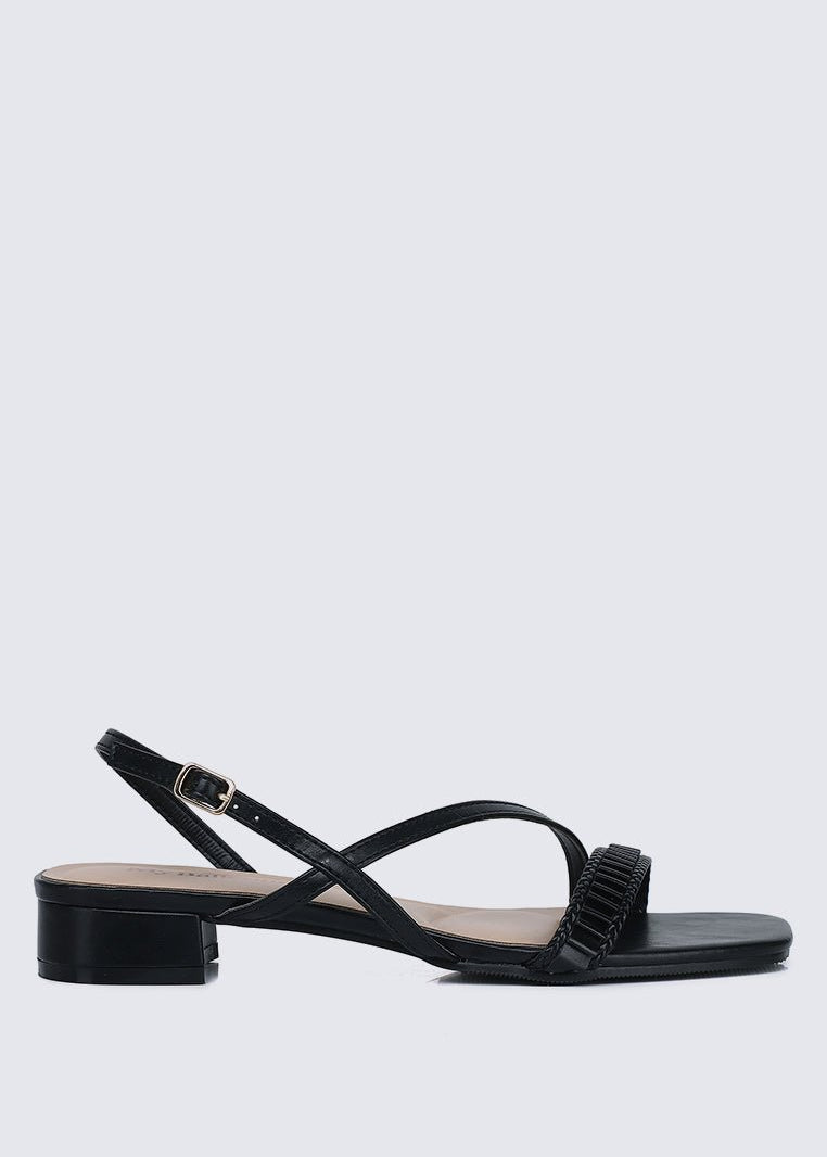 Shereen Comfy Sandals In BlackShoes - myballerine