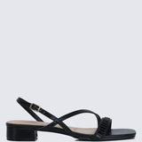 Shereen Comfy Sandals In BlackShoes - myballerine
