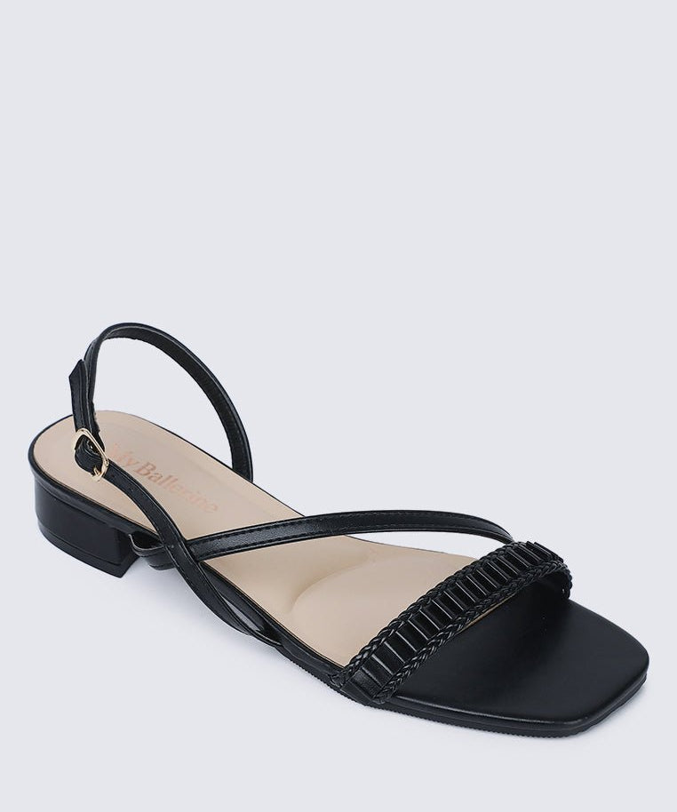 Shereen Comfy Sandals In BlackShoes - myballerine