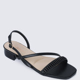 Shereen Comfy Sandals In BlackShoes - myballerine