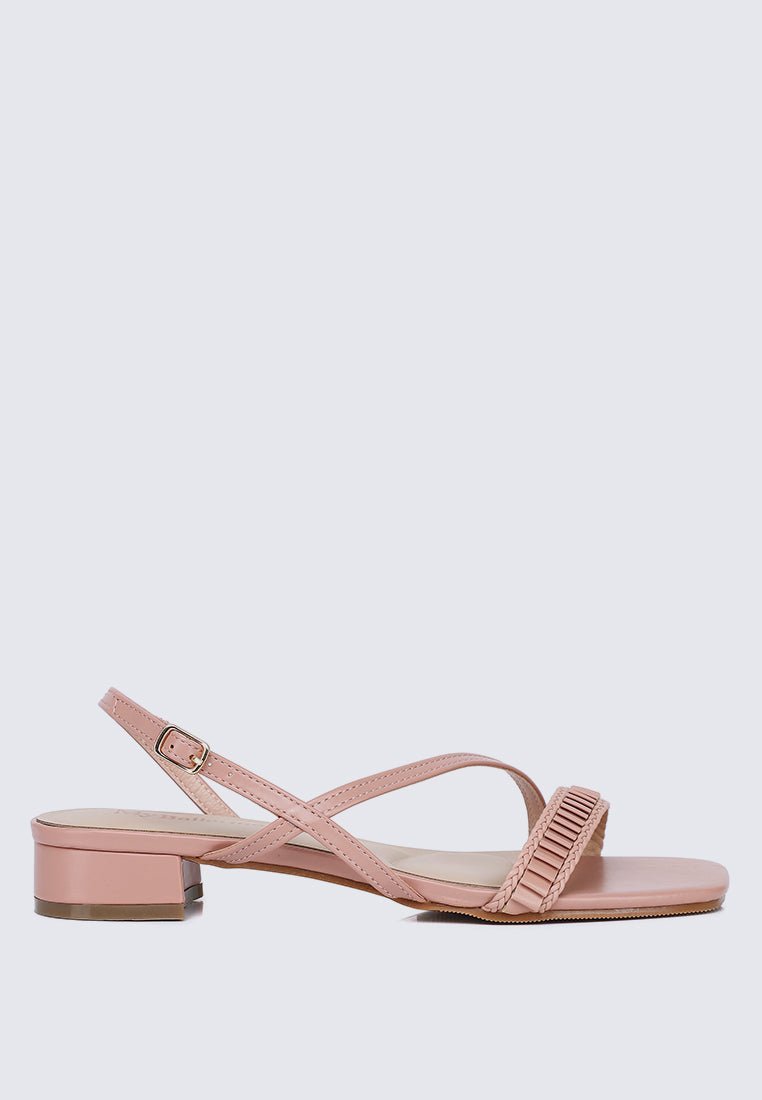 Shereen Comfy Sandals In NudeSandals - myballerine