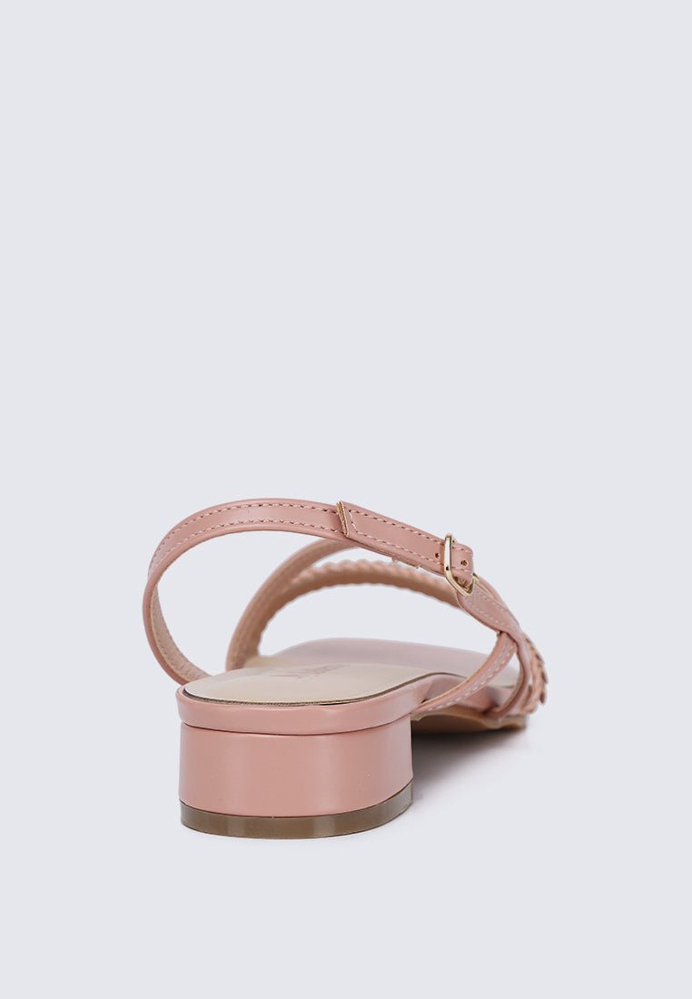 Shereen Comfy Sandals In NudeSandals - myballerine