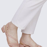 Shereen Comfy Sandals In NudeShoes - myballerine