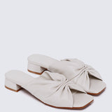 Sia Comfy Sandals In BeigeSandals - myballerine