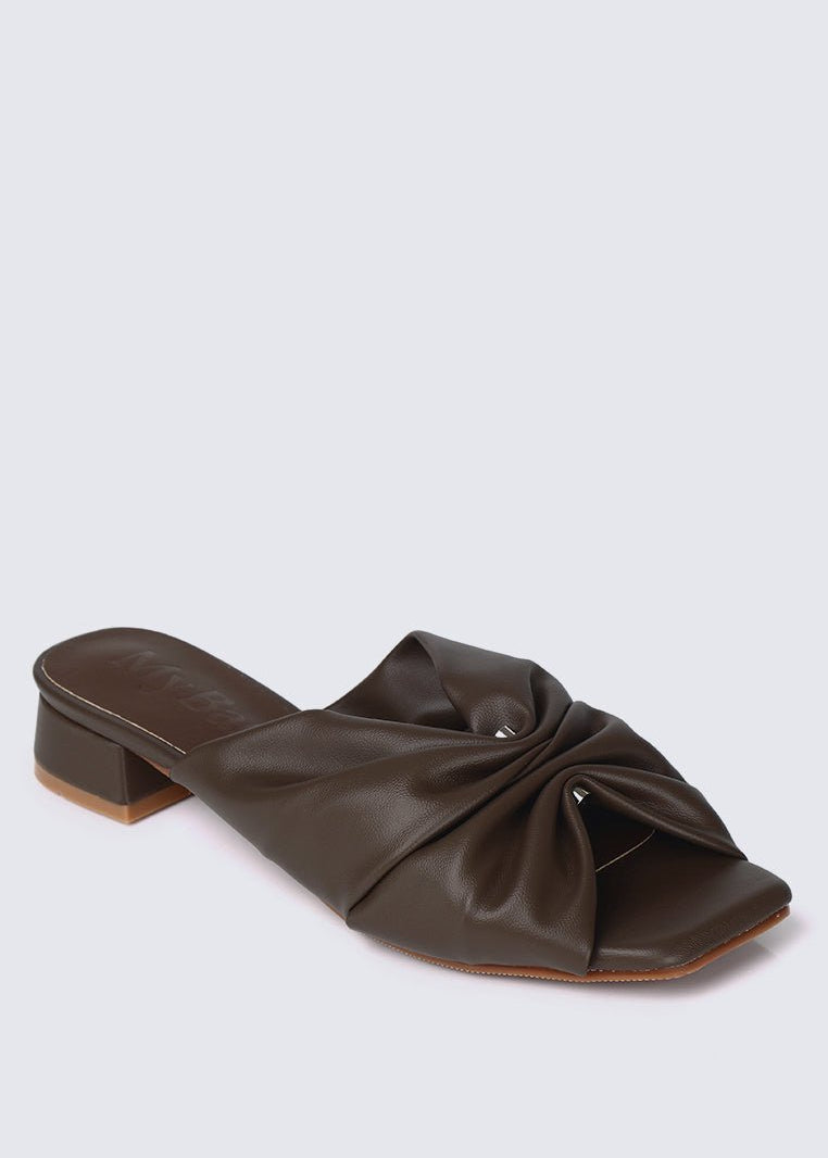 Sia Comfy Sandals In EspressoSandals - myballerine