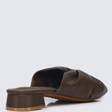 Sia Comfy Sandals In EspressoSandals - myballerine