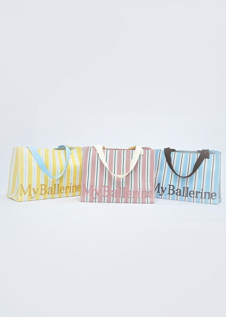 Signature Stripe ToteFree Gift - myballerine