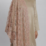 Sinaran Selendang Premium Scarves In PinkSelendang - myballerine