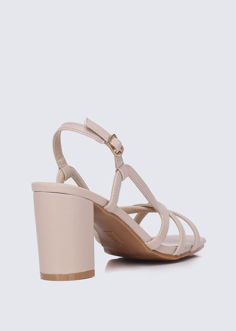 Sooya Comfy Heels In AlmondHeels - myballerine