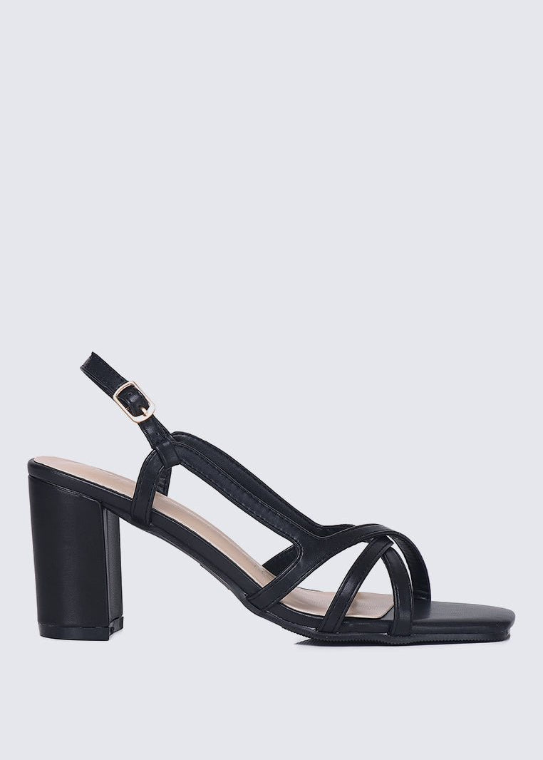Sooya Comfy Heels In BlackHeels - myballerine