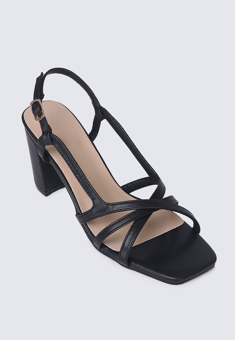Sooya Comfy Heels In BlackHeels - myballerine