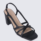 Sooya Comfy Heels In BlackHeels - myballerine