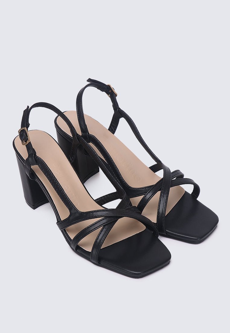 Sooya Comfy Heels In BlackHeels - myballerine
