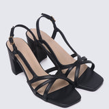 Sooya Comfy Heels In BlackHeels - myballerine