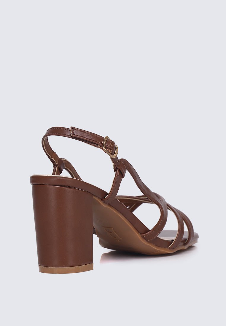 Sooya Comfy Heels In BrownHeels - myballerine