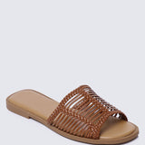 Spring Comfy Sandals In BrownShoes - myballerine