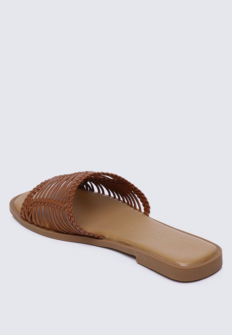 Spring Comfy Sandals In BrownShoes - myballerine