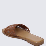 Spring Comfy Sandals In BrownShoes - myballerine