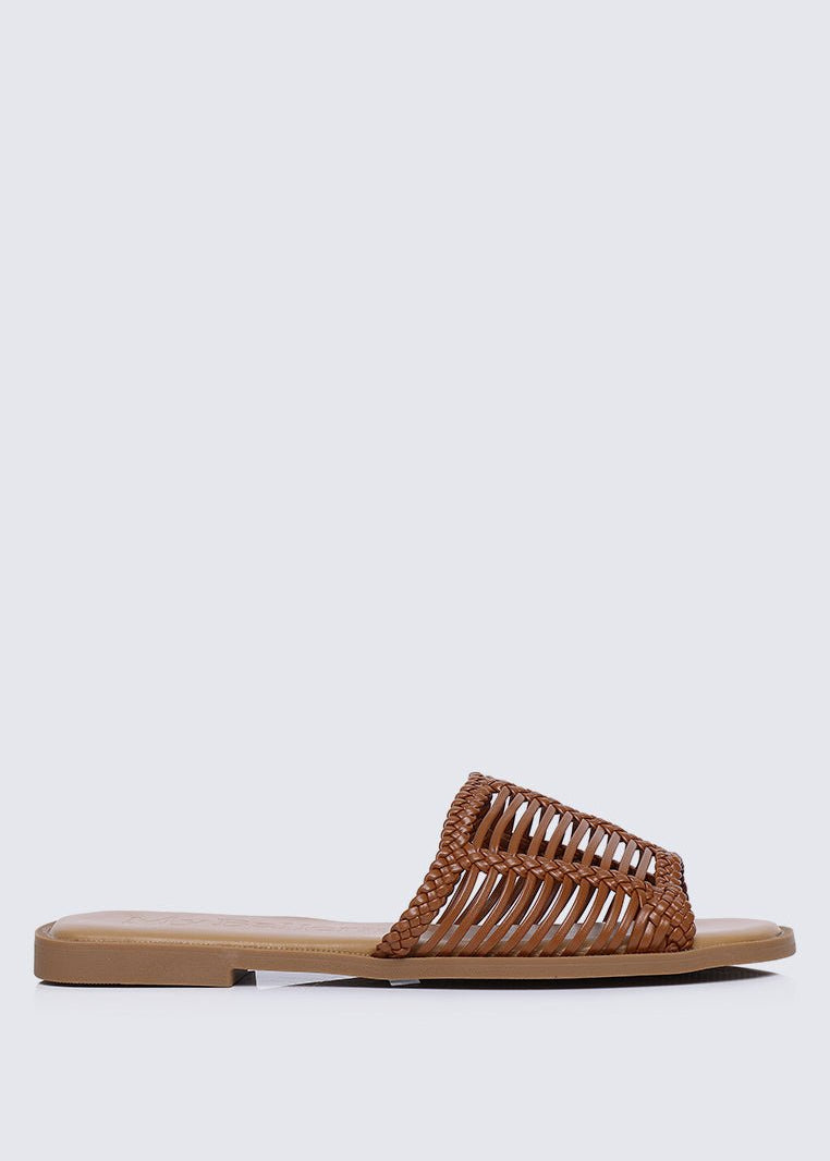Spring Comfy Sandals In BrownShoes - myballerine