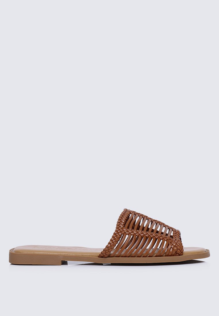 Spring Comfy Sandals In BrownShoes - myballerine