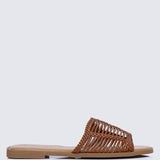 Spring Comfy Sandals In BrownShoes - myballerine