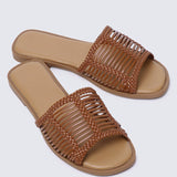 Spring Comfy Sandals In BrownShoes - myballerine