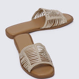 Spring Comfy Sandals In GoldSandals - myballerine