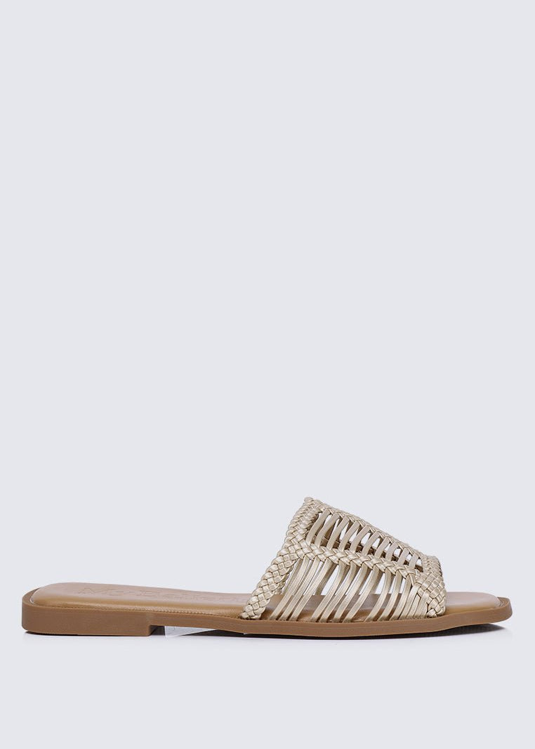 Spring Comfy Sandals In GoldShoes - myballerine