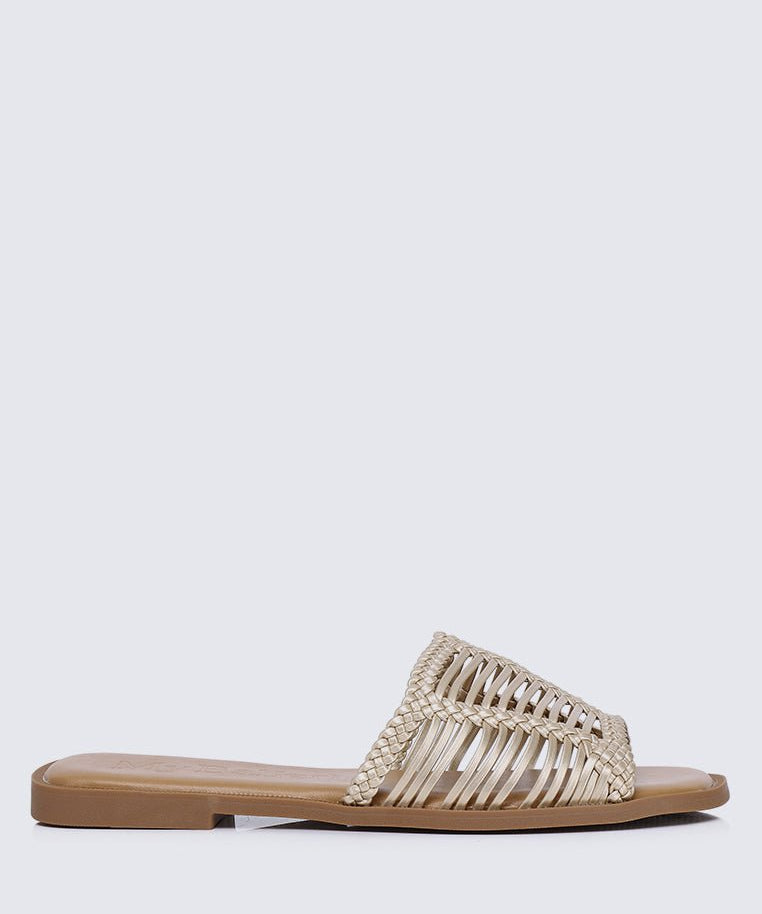 Spring Comfy Sandals In GoldShoes - myballerine
