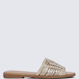 Spring Comfy Sandals In GoldShoes - myballerine