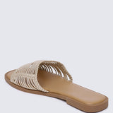 Spring Comfy Sandals In GoldShoes - myballerine