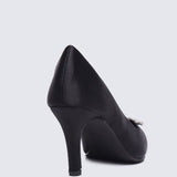 Stacy Comfy Pumps In Black - myballerine