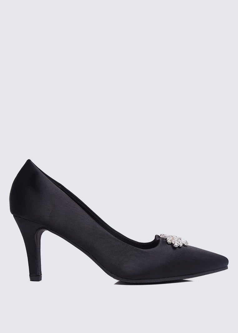 Stacy Comfy Pumps In Black - myballerine