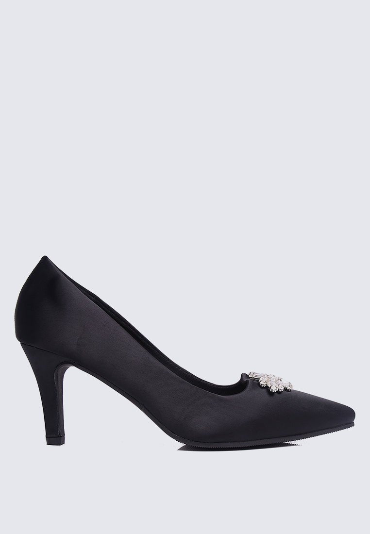 Stacy Comfy Pumps In Black - myballerine