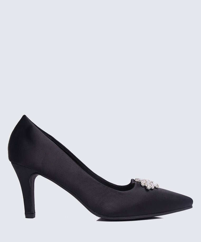 Stacy Comfy Pumps In Black - myballerine