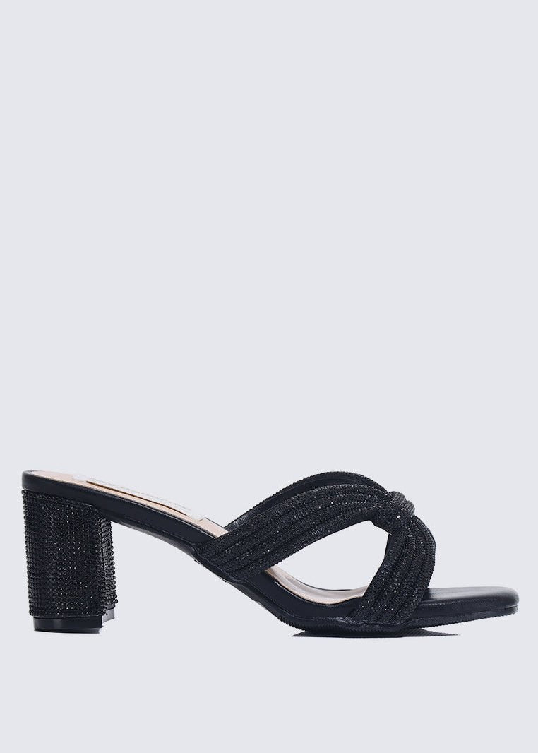 Suri Comfy Heels In BlackHeels - myballerine