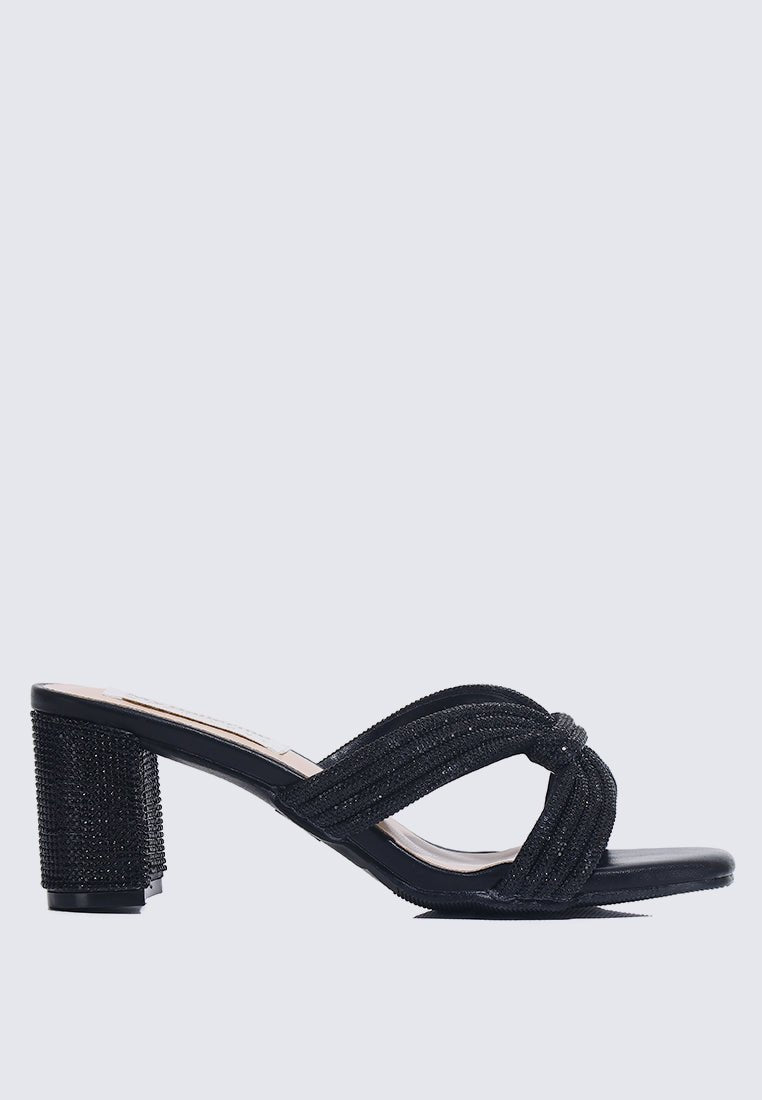 Suri Comfy Heels In BlackHeels - myballerine
