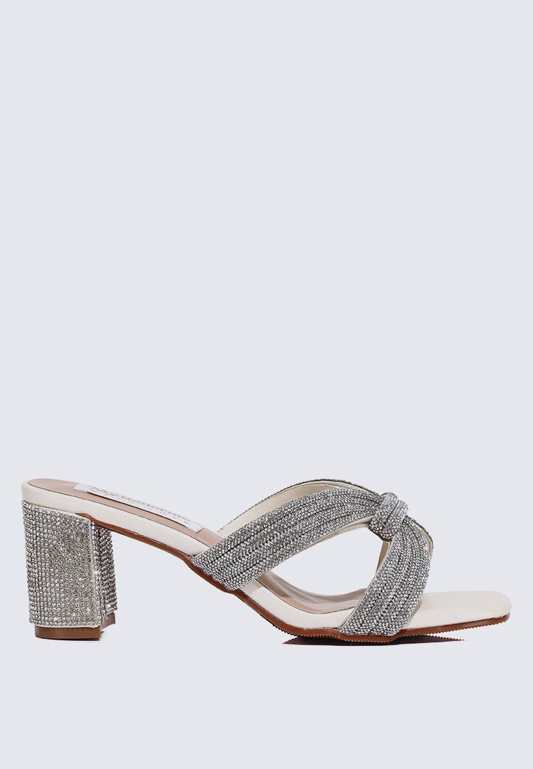 Suri Comfy Heels In IvoryHeels - myballerine