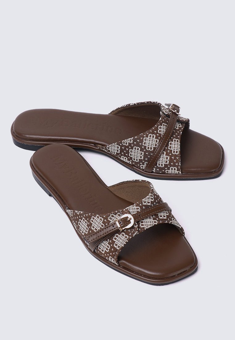 Syira Comfy Sandals In EspressoSandals - myballerine