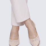 Sylvara Comfy Heels In AlmondHeels - myballerine