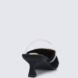 Sylvia Comfy Heels In BlackShoes - myballerine