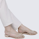Terra Comfy Sandals In AlmondSandals - myballerine