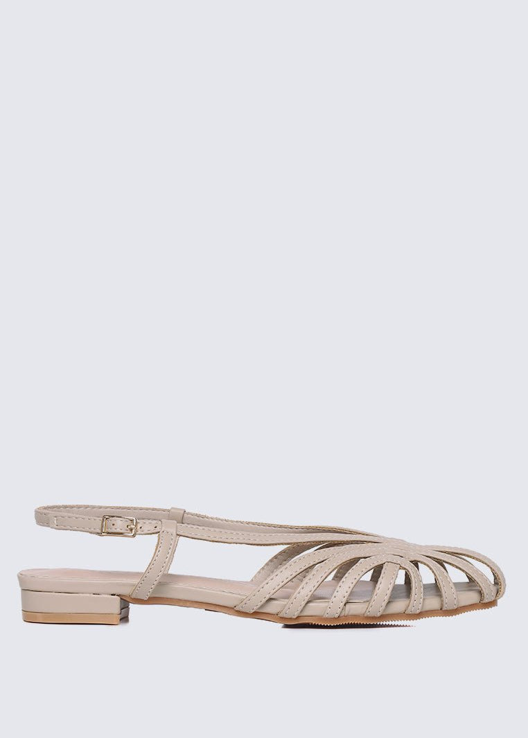 Terra Comfy Sandals In AlmondSandals - myballerine
